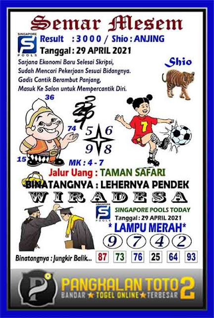 syair semar mesem sgp